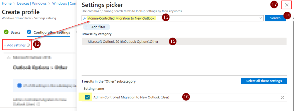 Intune - Deaktivace automatického přechodu na Outlook New